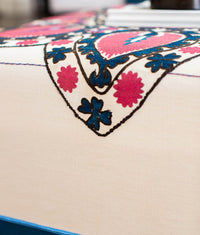 Suzani for Spring Ottoman