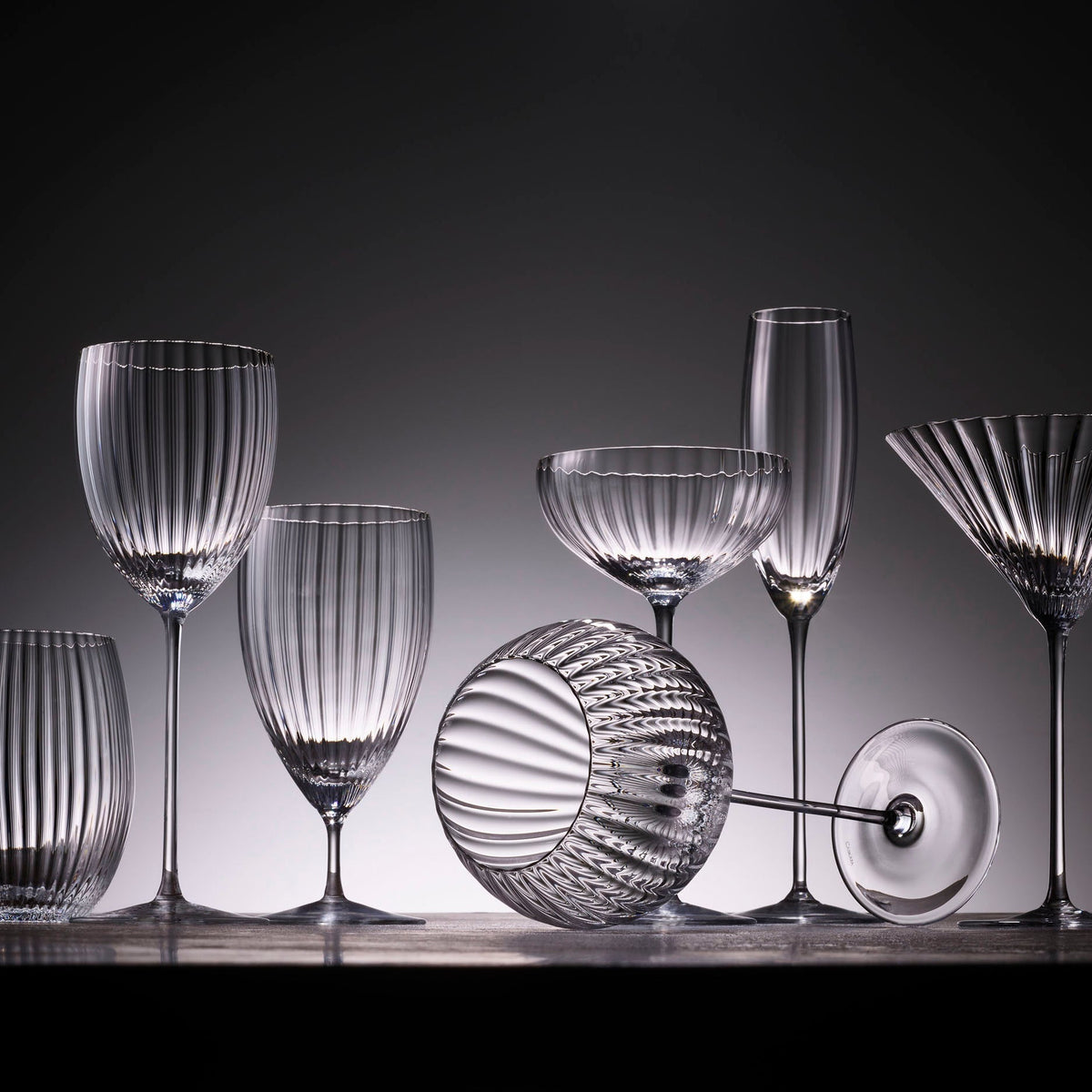 Quinn Coupe Glasses, Set of 2
