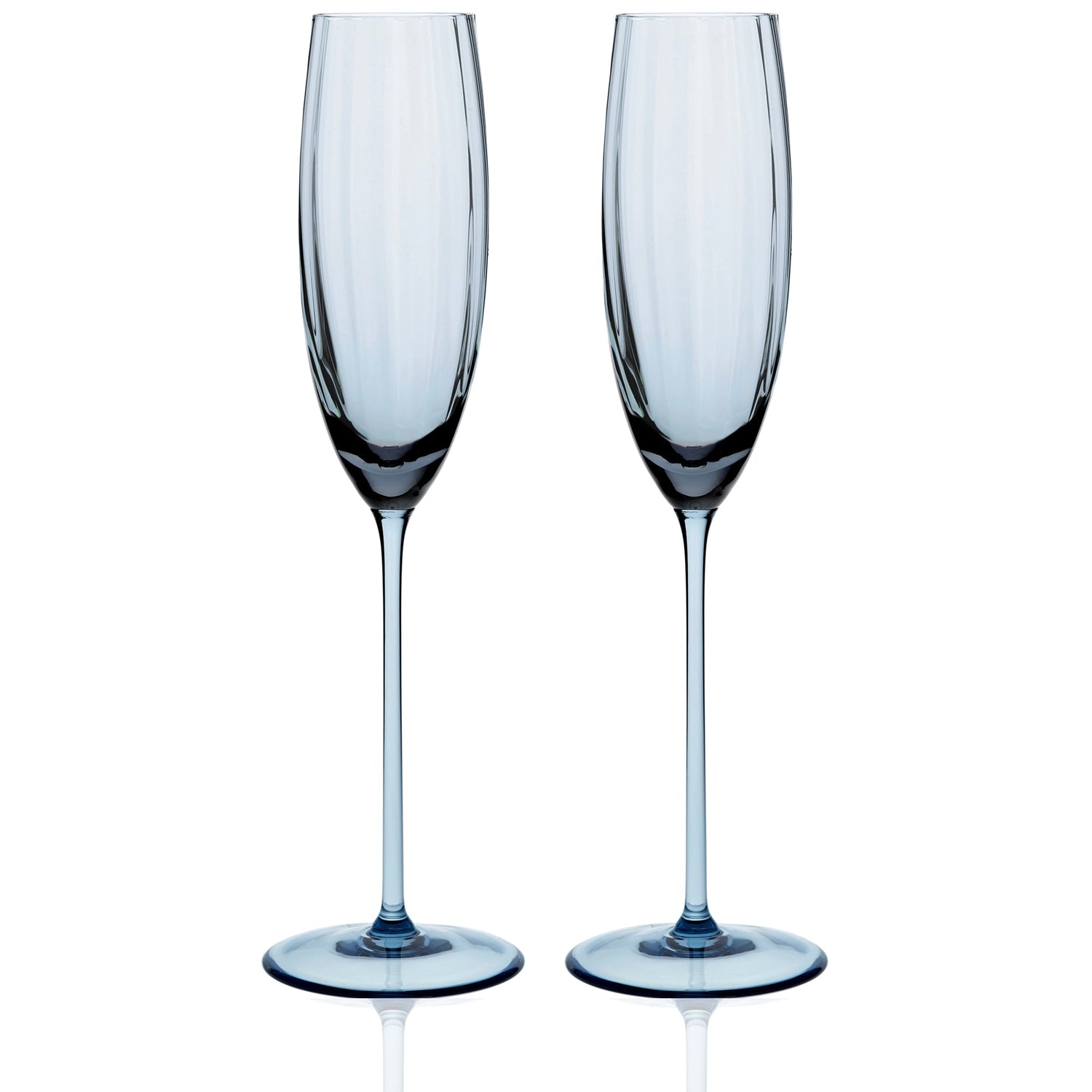 Quinn Champagne Flutes, Set of 2