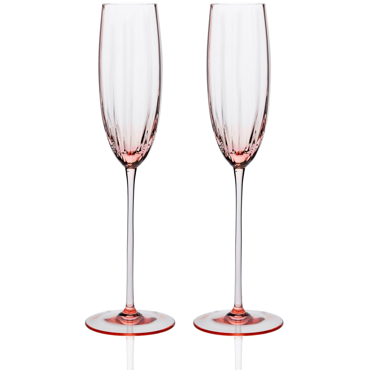 Quinn Champagne Flutes, Set of 2