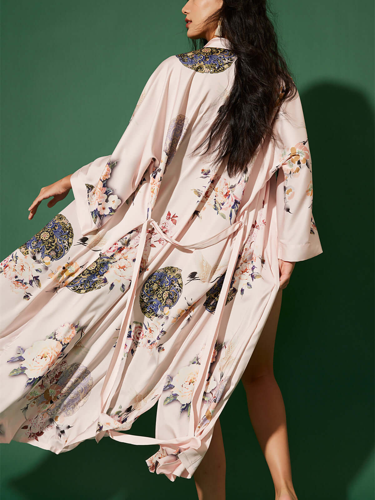 Luxury Asian-inspired Kimono Robe Accessory Giftbox 6-Pcs (Various Colors)