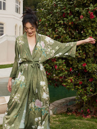 Luxury Asian-inspired Kimono Robe Accessory Giftbox 6-Pcs (Various Colors)