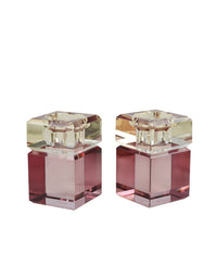 Regal Two Tone Candleholders (Various Colors)