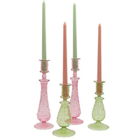 24 Extra Tall Rose Glow Taper Candle - 6 Packs of 4