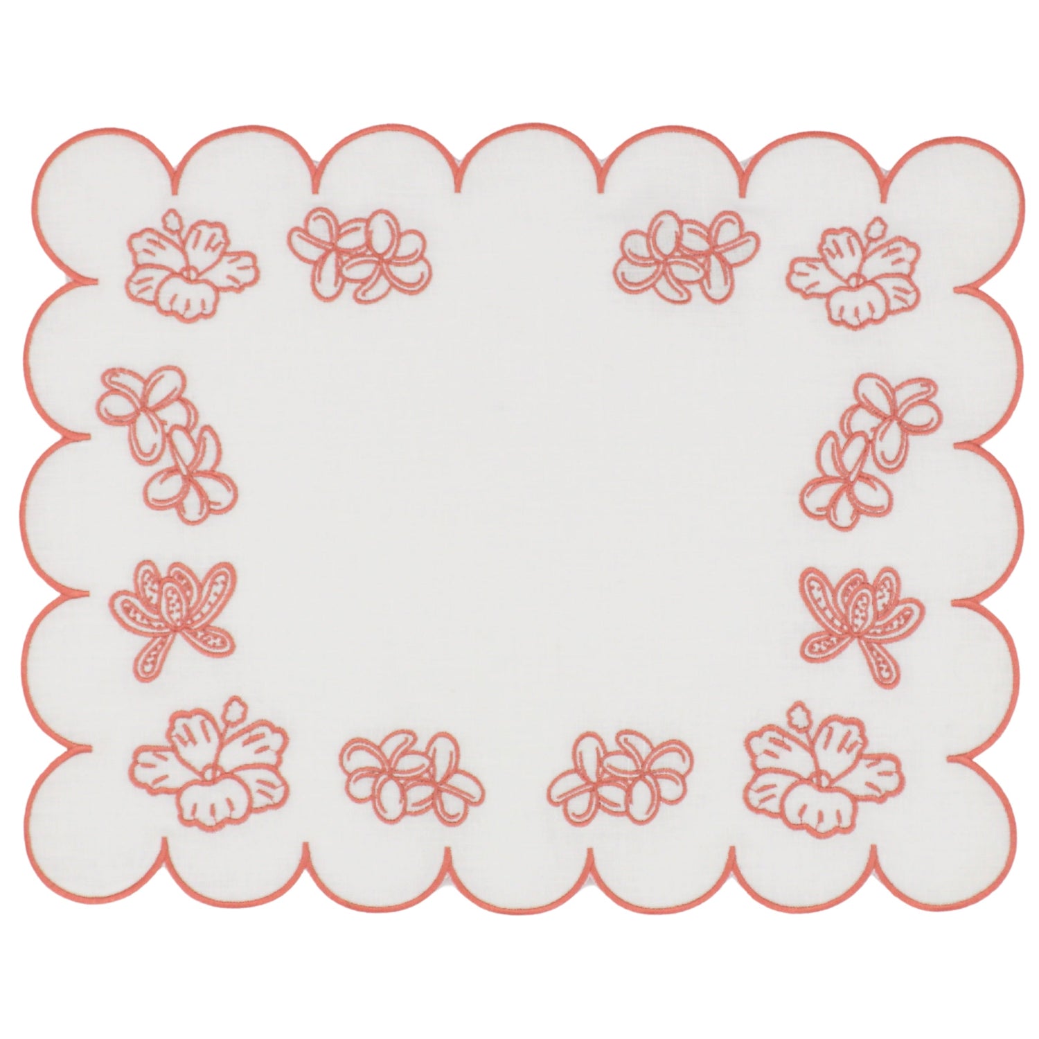 Rosette Ivory Placemat - Set of 4