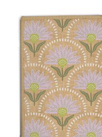 Coneflower Lilac Nu-Jute Rug - Washable (Various Sizes)