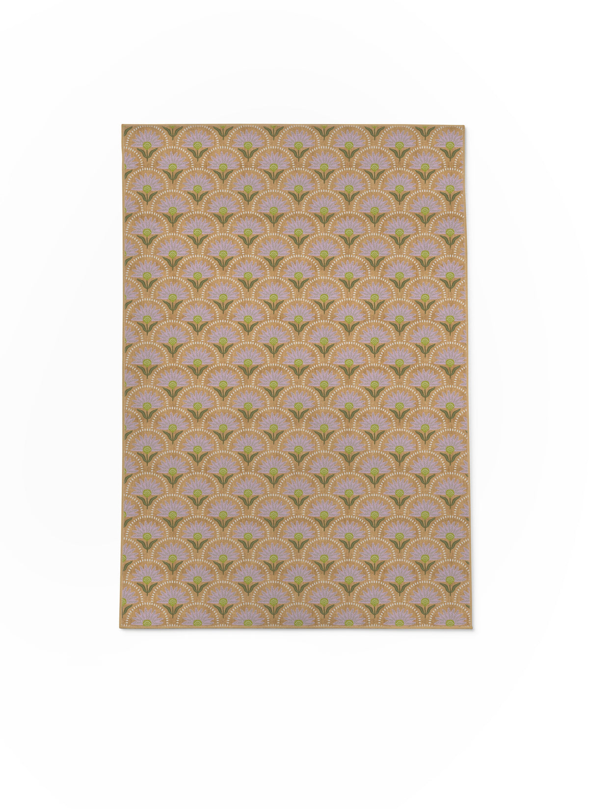 Coneflower Lilac Nu-Jute Rug - Washable (Various Sizes)