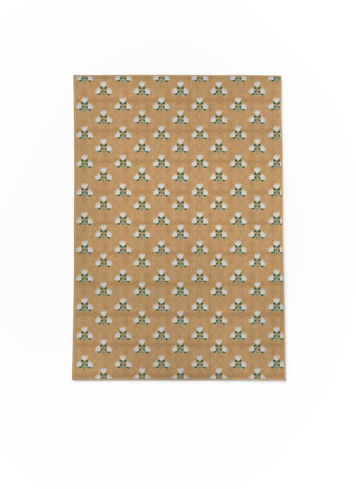 Clementine White Nu-Jute Rug - Washable (Various Sizes)