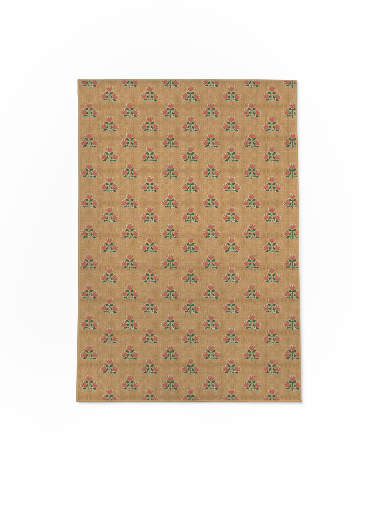 Clementine Coral Nu-Jute Rug - Washable (Various Sizes)