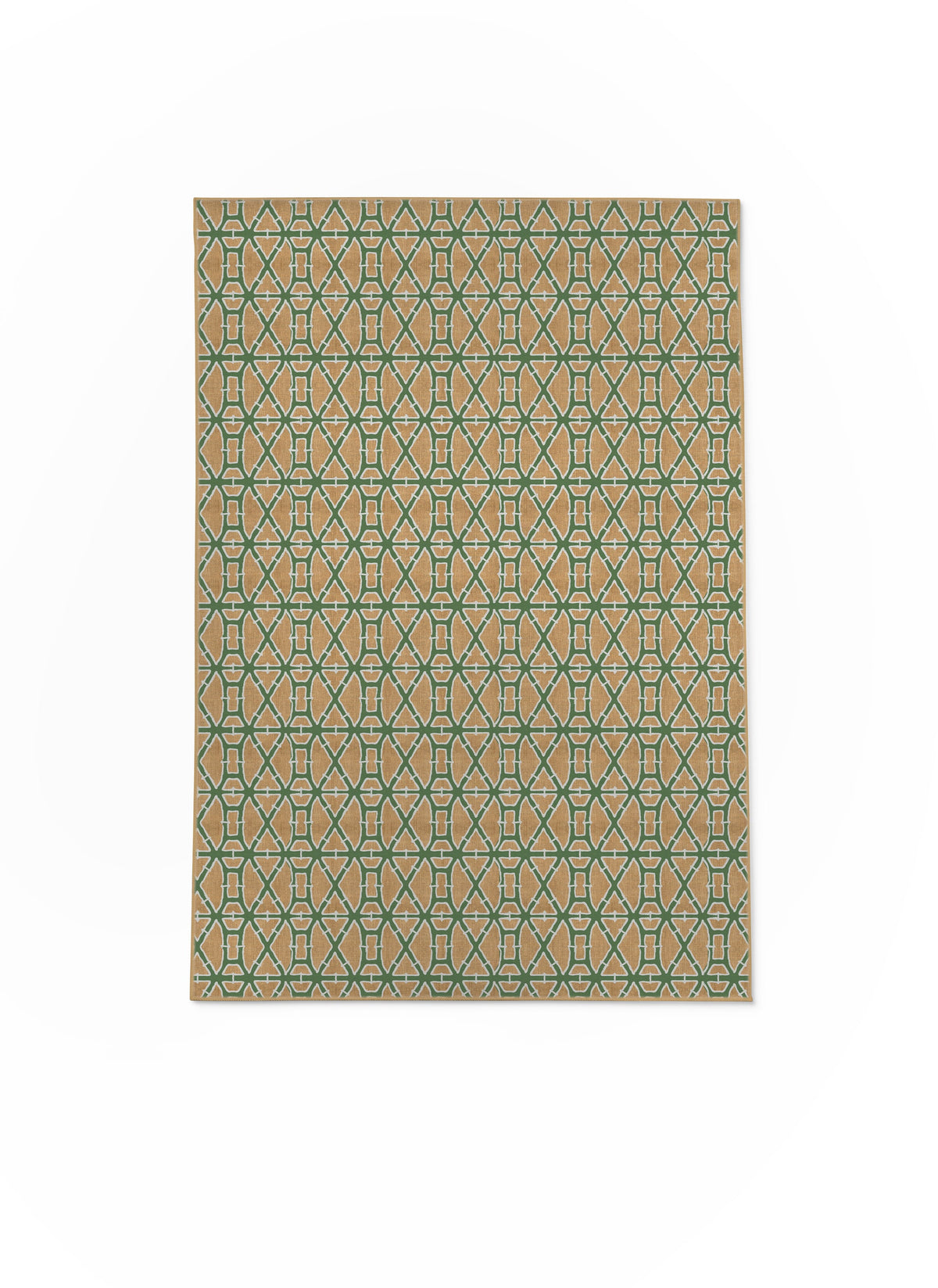 Bamboo Green Nu-Jute Rug - Washable (Various Sizes)