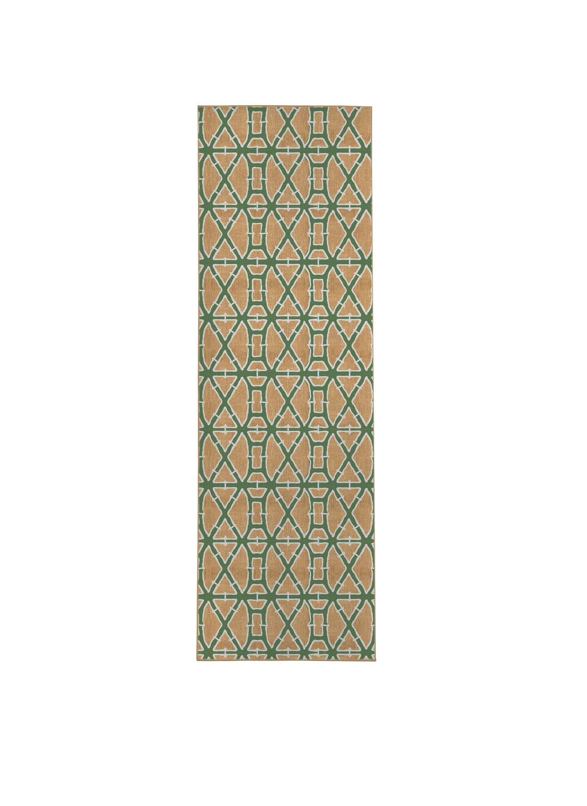 Bamboo Green Nu-Jute Rug - Washable (Various Sizes)