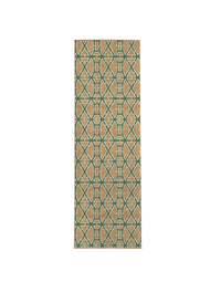 Bamboo Green Nu-Jute Rug - Washable (Various Sizes)