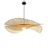 Natural Rattan Bamboo Woven Pendant (Various Styles and Sizes)