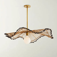 Japanese Bamboo Woven Pendant Lamp (3 Sizes)