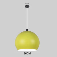Dahlia's Retro Flower Bud Pendant Light (11 Color Options)