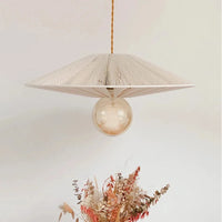 Japanese Retro Hemp Rope Pendant Lamp (Various Styles and Sizes)