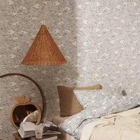 Minimalist Rattan Dou Pendant Light