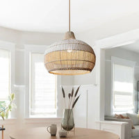 Nordic Gyro Rattan Pendant Lights (Various Sizes)