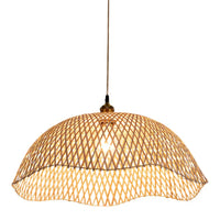 Modern Hand-Woven Bamboo Pendant Lights (Various Sizes)