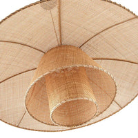 Retro Wabi-Sabi Rattan Pendant Light (Various Sizes)