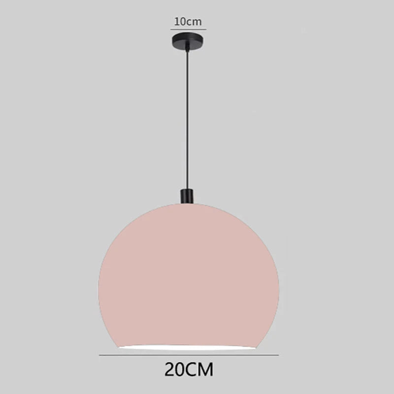 Dahlia's Retro Flower Bud Pendant Light (11 Color Options)