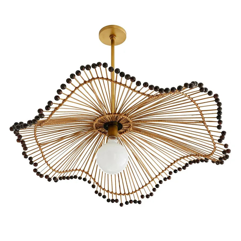 Japanese Bamboo Woven Pendant Lamp (3 Sizes)