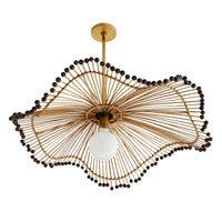 Japanese Bamboo Woven Pendant Lamp (3 Sizes)