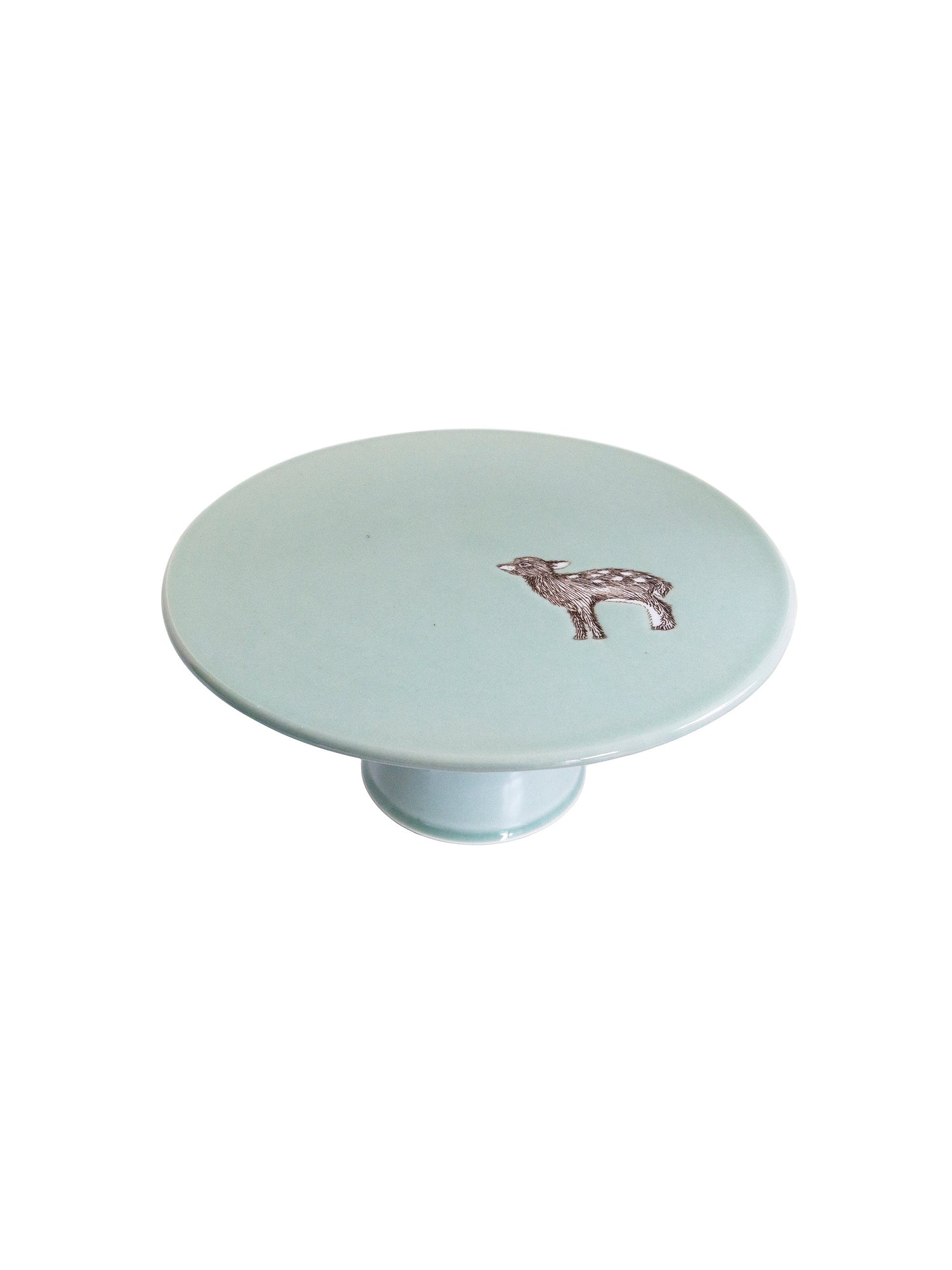 Fauna Ceramic Cake Stand (Various Print Options)