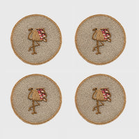 Flamingo Coasters – Set of 4