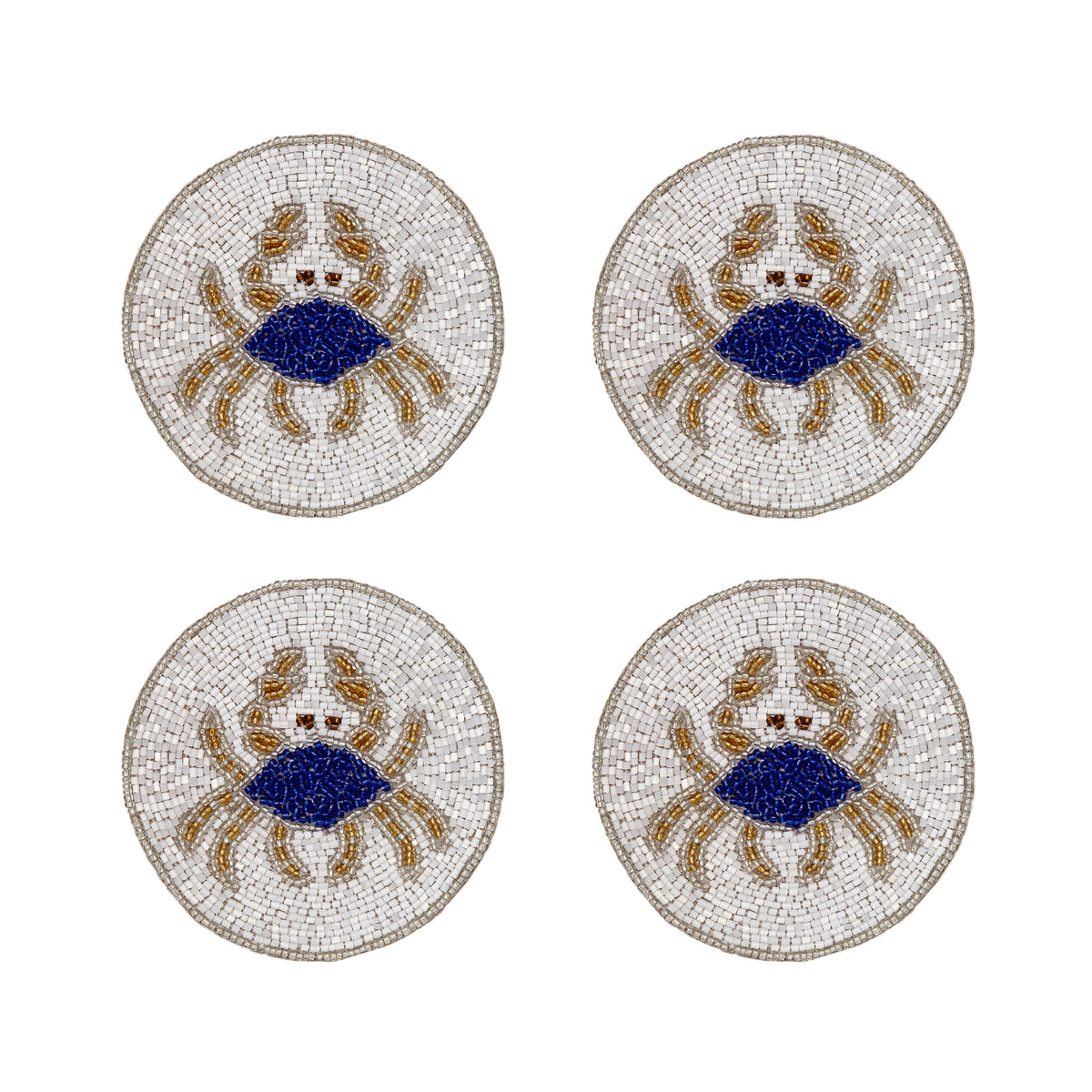 Crab Coasters – Set of 4