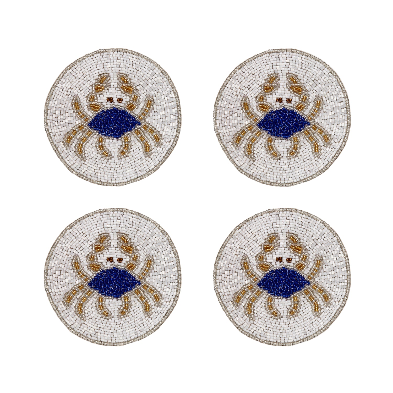 Crab Coasters – Set of 4