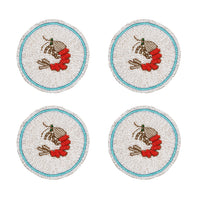 Shrimp Coasters – Set of 4