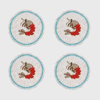 Shrimp Coasters – Set of 4