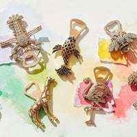 Pink Flamingo Bottle Opener