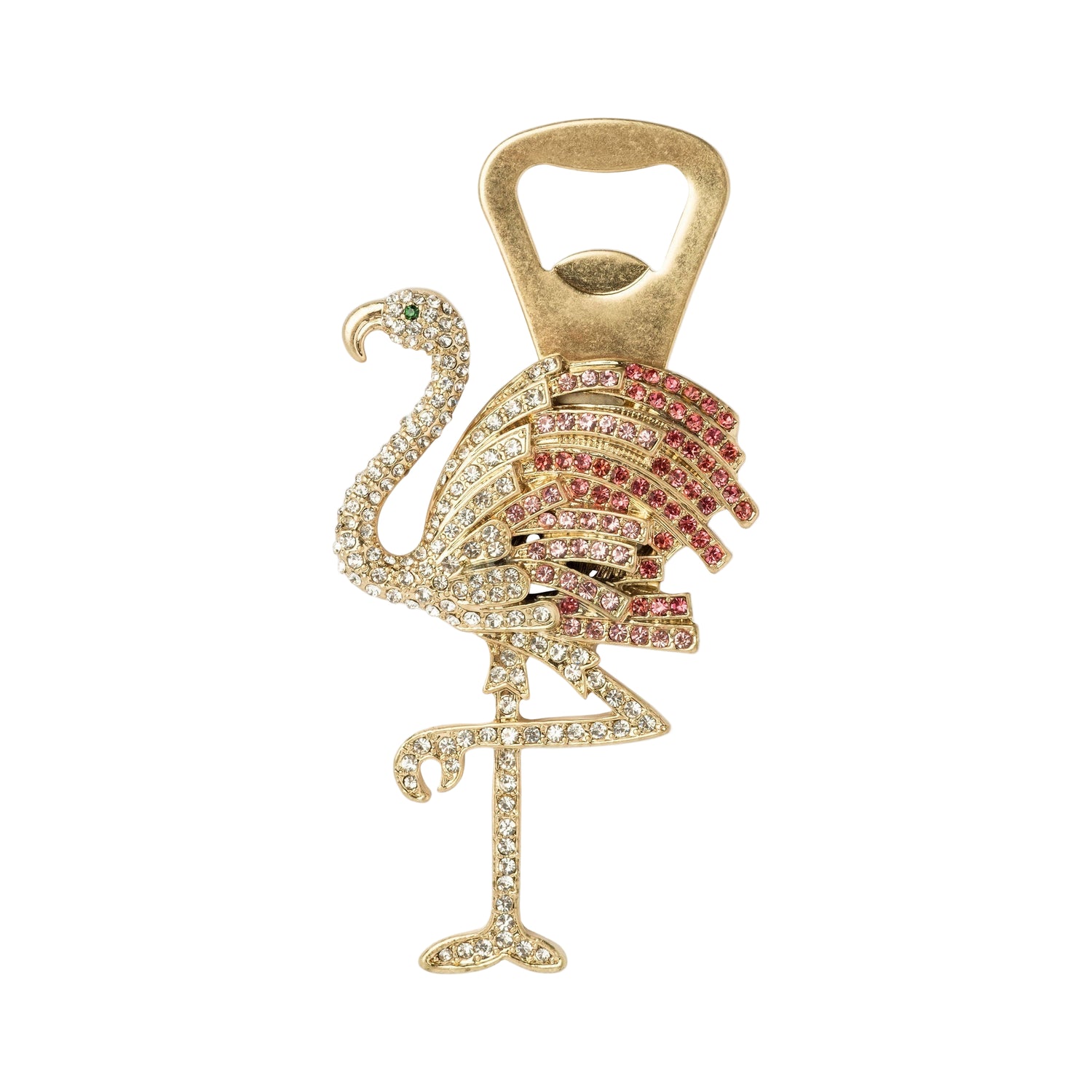 Pink Flamingo Bottle Opener