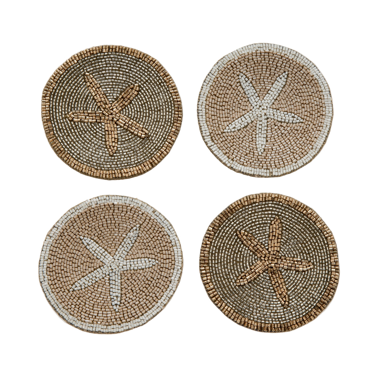 Starfish Coasters – Set of 4