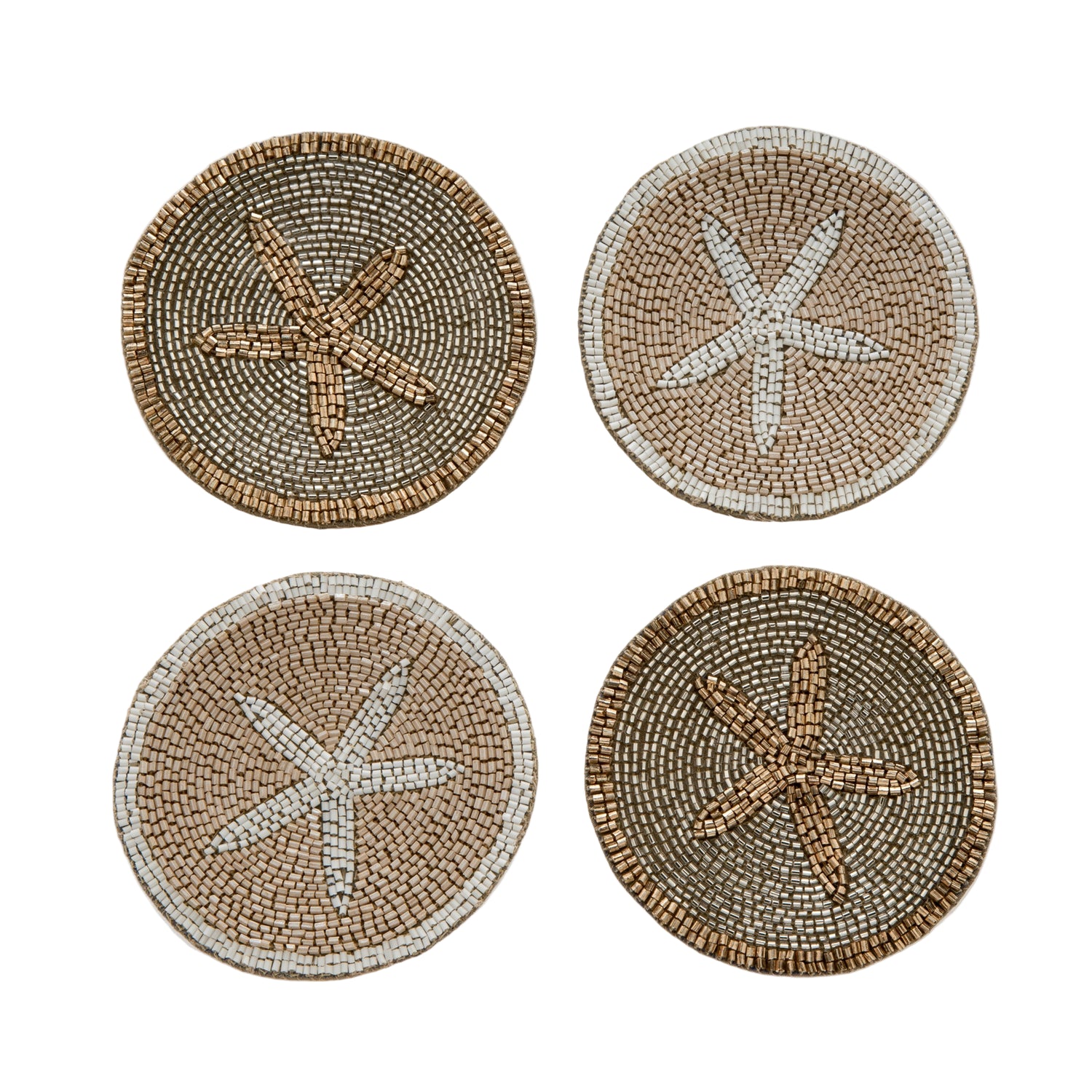 Starfish Coasters – Set of 4