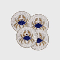 Crab Coasters – Set of 4