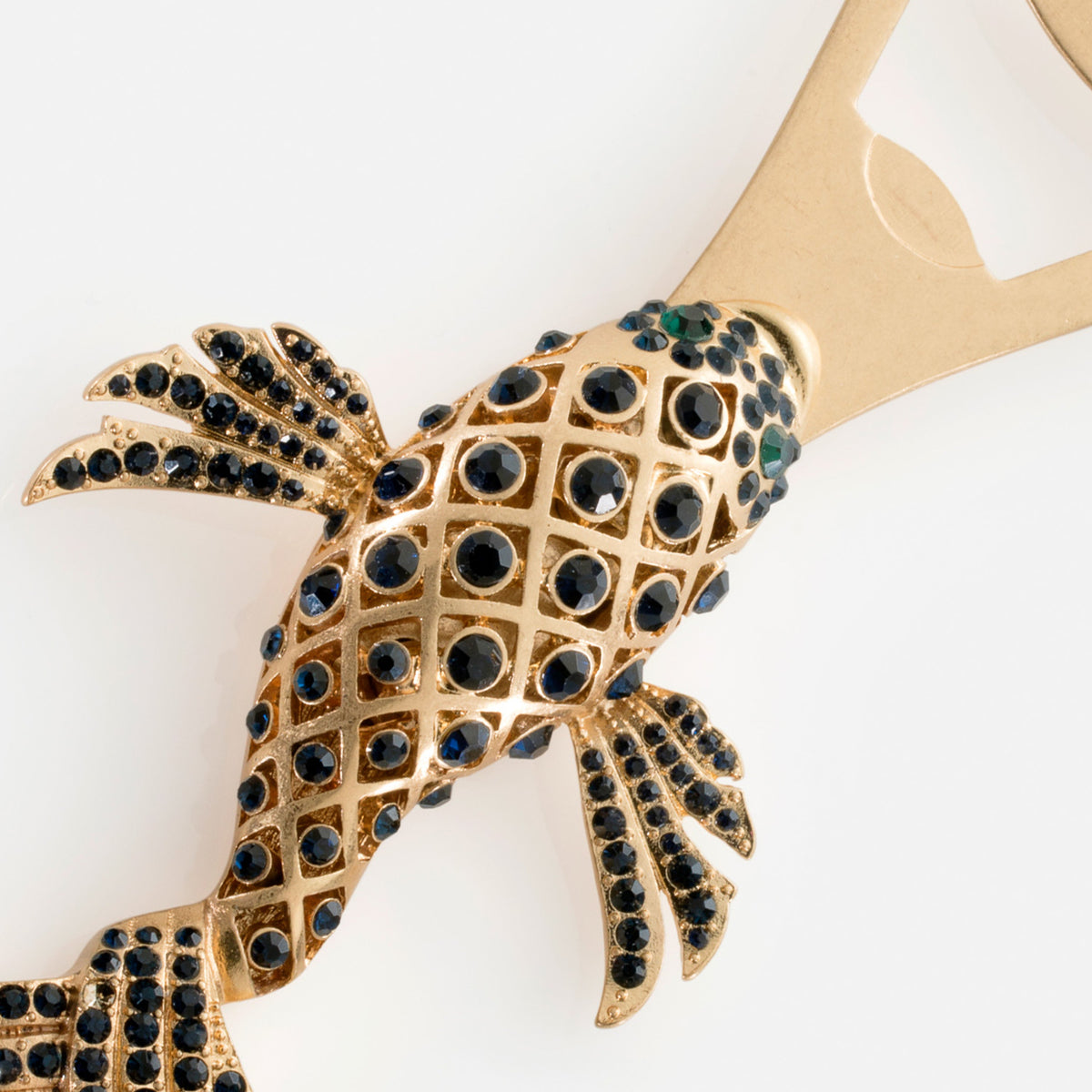 Koi Bottle Opener – Sapphire and Gold
