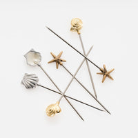 Shell Cocktail Picks – Set of 6