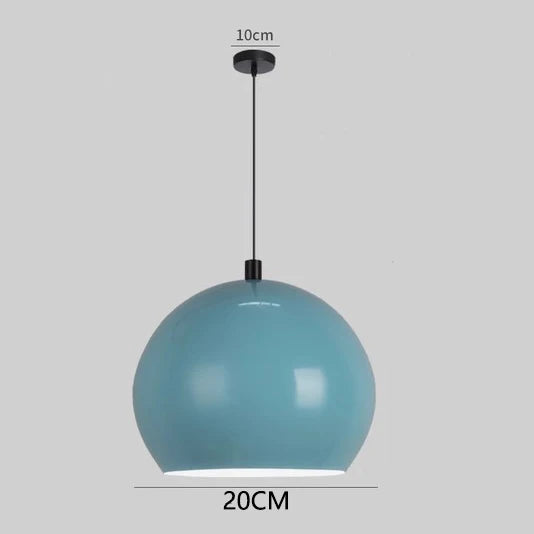 Dahlia's Retro Flower Bud Pendant Light (11 Color Options)