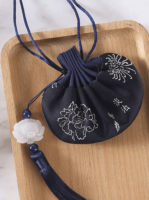 Traditional Chinese Lotus Sachets (Various Colors)