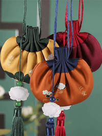 Traditional Chinese Lotus Sachets (Various Colors)