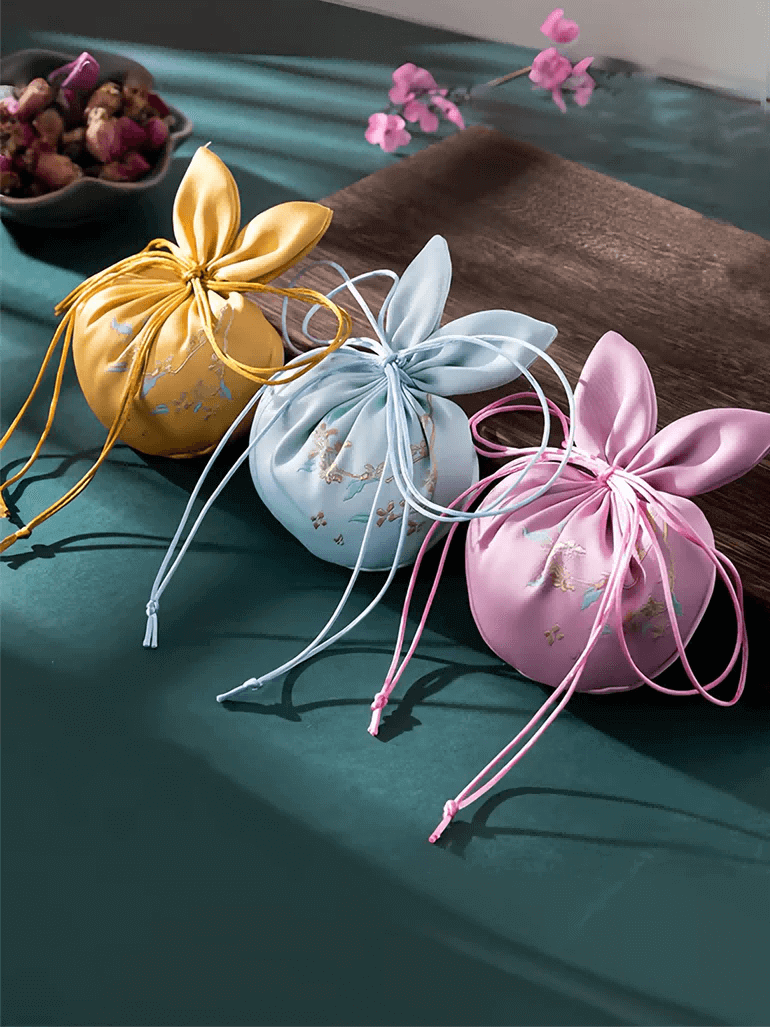 Traditional Chinese Rabbit Sachets (Various Colors)
