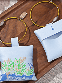 Traditional Chinese Keychain Sachets (Various Colors)