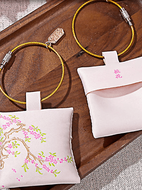 Traditional Chinese Keychain Sachets (Various Colors)