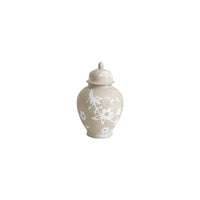 Sakura Ginger Jars in Beige (Various Sizes)
