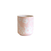 Sakura Vase with 22K Gold Accent (Various Sizes & Colors)