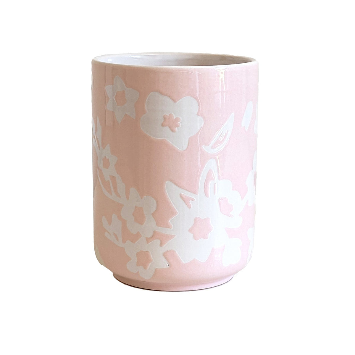 Sakura Large Vase/ Utensil Holder (Various Sizes & Colors)