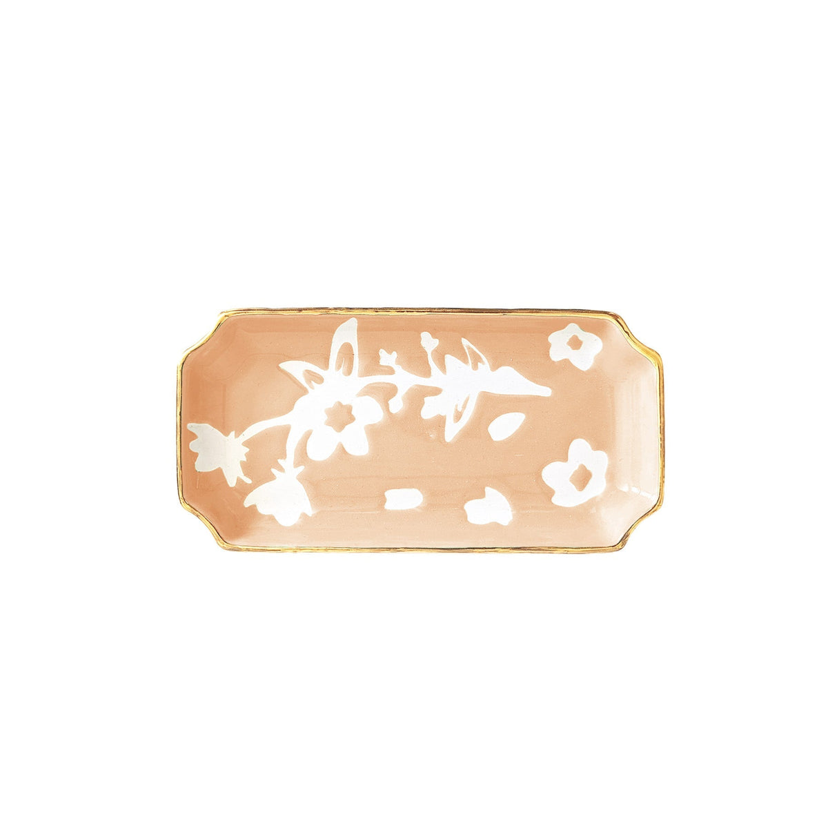 Sakura Trays with 22K Gold Accent (Various Colors)